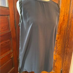 Sleeveless Black, Navy and Gray Top